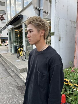 ライク ベター(like better) men's blonde short