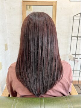 キュウヘアー(KYUU HAIR) マグネットカラー×ピンク