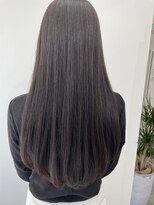 ラベスト バイ セロ 池袋メトロポリタン前(LOVEST by CERO)&nbsp;ロング/暗髪グレージュ［池袋駅 髪質改善 弱酸性縮毛矯正］