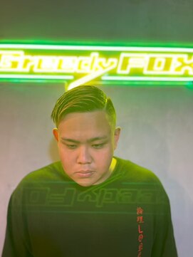 グリーディーフォックス 三軒茶屋(GreedyFOX) 波巻き/マッシュパーマ/ウルフ/ハイライト<理容室>三軒茶屋