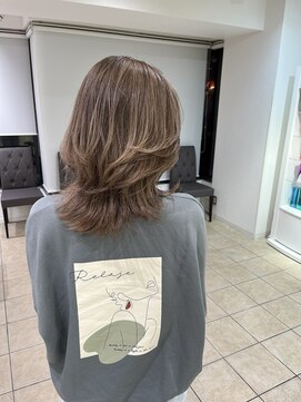 アッシュ 下北沢店(Ash) ハイトーンミディアムウルフ