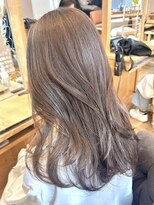 バイオレット 表参道店(Violet)&nbsp;透明感ミルクティーブラウングレージュミディアムレイヤーカット