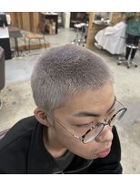 ヘアカロン(Hair CALON) シルバーカラーダブルカラーケアブリーチ髪質改善