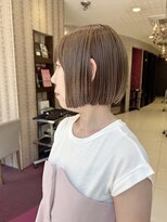アース 大曽根店(HAIR&MAKE EARTH) 30代40代丸みショートヘア