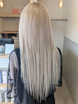 ボアップ 松山店(boappu) #エクステ#プルエクステ#ハイトーンカラー#ホワイトブロンド