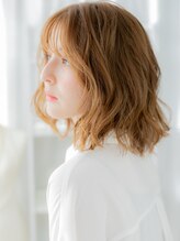 モッズヘア 越谷(mod's hair)&nbsp;ゆるふわエアリーミディアム細めハイライトa越谷20代30代40代
