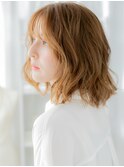 ゆるふわエアリーミディアム細めハイライトa越谷20代30代40代