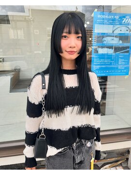 シーク(seek) 【seek菜月】black super long【長野 松本】