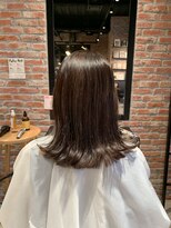 オーガニック アトリエ 大宮(organic+atelier)&nbsp;脱白髪染めハイライト☆ミディアムレイヤー30代/40代/50代