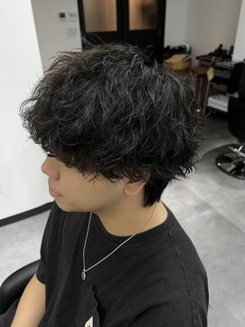 ヌーク 押上店(NooK) 波巻きツイストスパイラル/波打ちパーマ/波巻きパーマ/メンズ