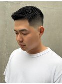 ☆スキンフェードフェザーアップスタイル