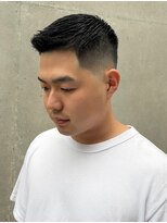 グラッシー(GLASSY) ☆スキンフェードフェザーアップスタイル