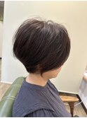 耳掛けアシメショート