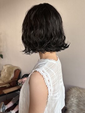 マッシュ チャヤマチ(MASHU chayamachi) 柔らか透明感カラー/ブリーチなし/オリーブブラウン/大阪梅田