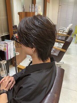 ハムズヘアー(Hum’s HAIR) ウルフ+ニュアンスパーマ