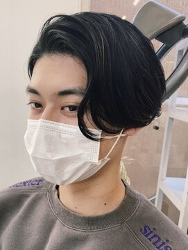 フィフス 天神大名(fifth) 天神ニュアンスパーマカルマパーマセンターパートガイルヘア緩め