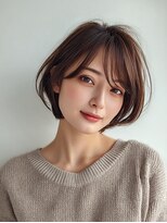 ロディーナコク 大口 新子安(rodina.coc)&nbsp;黒髪カタログ/クラゲヘアー/オリーブグレー/大口子安新子安横浜