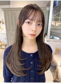レイヤーカットハッシュカット髪質改善顔周りレイヤー