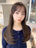 カシュカシュ 表参道(cache cache)&nbsp;レイヤーカットハッシュカット髪質改善顔周りレイヤー