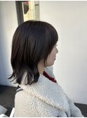 切りっぱなしボブ