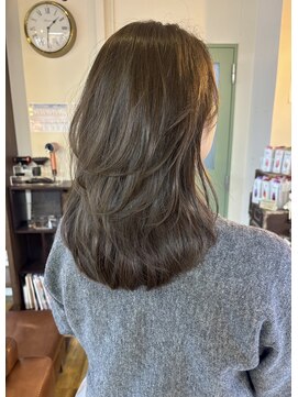 コレット ヘアー 大通(Colette hair) レイヤーカット/ベージュカラー/透明感カラー/赤み消し