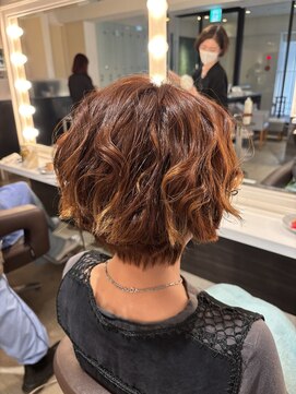 ボゥギャルソン(Beau Garcon) レディースカット/ベージュブラウン