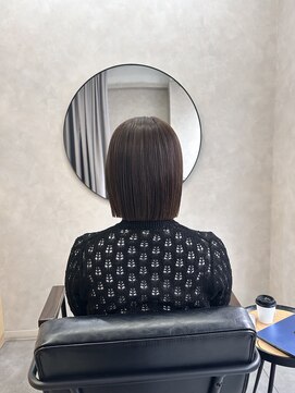 マイルームギンザ 銀座店(my room GINZA) 【簡単スタイリング】ぱつっとボブ◎ 銀座 東銀座