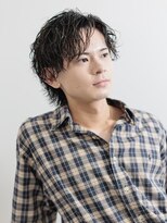 ホワイト(WHITE)&nbsp;ツイストスパイラルパーマ/スパイラルパーマ/メンズパーマ