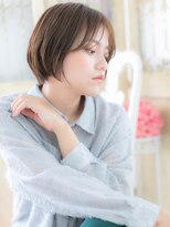 大波純一美容室パーティハン&nbsp;フレンチカジュアル内巻きツヤ髪ショートボブa小山10代20代30代