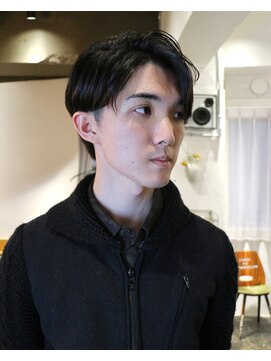 バイブ(Vibe) センターパートスタイル