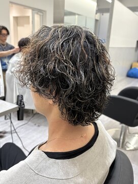 ビカムメンズヘアー 栄店(become men's hair) 名古屋/栄/サーフカール/メッシュパーマ/ウルフパーマ