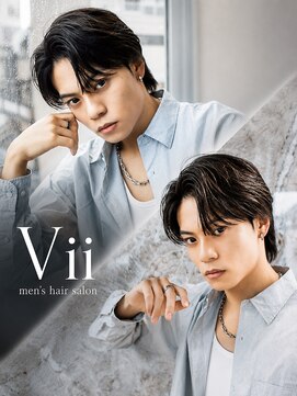 ヴィ 大宮(Vii) 毛流れ/スパイラル/パーマ/メンズ/ニュアンス/波巻きパーマ