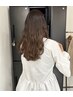 カット＋イルミナorエドルorアディクシーカラー＋flowdiaトリートメント