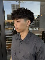ザスーツブラザーズ(THE SUITS BROTHERS) MEN'SHAIRソフトツイスト×フェード