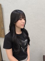 コンフィー(comfy)&nbsp;ブルーブラックカラー×韓国風コテマキ