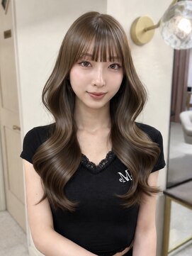 シーテ(Ciete) 韓国ヘア名古屋ハイレイヤー顔まわりカット前髪ボブタッセル小顔