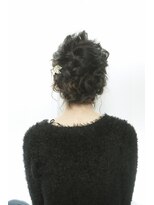アジュール ヘアデザイン(Aju r hair design) ふんわりシニヨンアレンジ