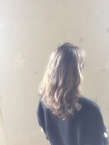 ヘアー ルーム レッド(hair room. red by NYNY)&nbsp;セミロング×外国人風×グレージュ