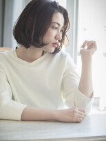 スリーバイキープ 尾山台(THREE by KEEP)&nbsp;【THREEbyKEEP尾山台、木田】髪質改善パーマミディアムボブ