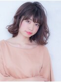 無造作ウェーブ♪ゆるふわミディアム