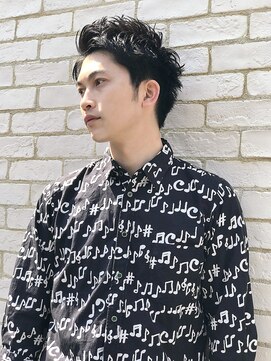リアン(lien) lien枦山☆シルバーカラー/マッシュウルフ/サイドグラデーション