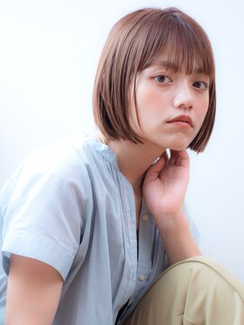 クラン(CLAN) 切りっぱなしナチュラルストレート