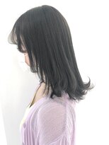 シエル 立川店(CIEL)&nbsp;【CIEL×久光】ダークグレー×ウルフカット