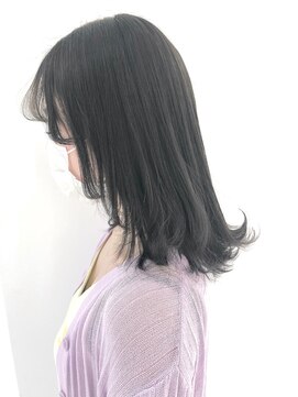 シエル 立川店(CIEL) 【CIEL×久光】ダークグレー×ウルフカット