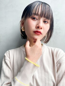 アイティーバイアルバム 八王子店(IT by ALBUM) インナーカラーコントラスト_ラベンダーカラー_8237