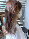 インナーカラー パールベージュ