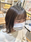 【愛されスタイル】透明感ブラウン×外ハネレイヤー