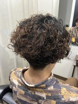 クアドエム(QUADE+m) プードルパーマ