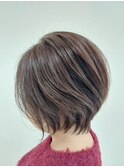 冬におすすめ!骨格補正ショートヘア