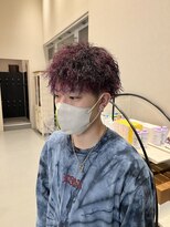 ステレオ 知立店(STEREO)&nbsp;5月ラベンダーメッシュ×縦落ちツイスト